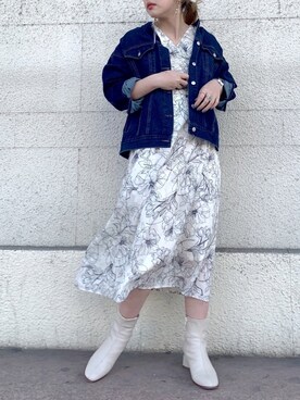 アコ@骨格ストレートさんの（natural couture | ナチュラルクチュール）を使ったコーディネート