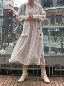 アコ@骨格ストレートさん(レディース・164cm)の春コーディネート