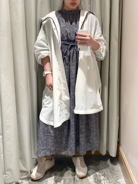 アコ@骨格ストレートさん（レディース・164cm）の春コーディネート