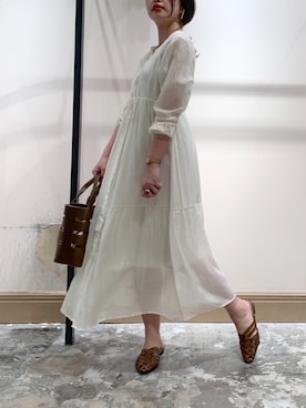 アコ@骨格ストレートさん（レディース・164cm）の春コーディネート