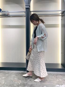 アコ@骨格ストレートさん（レディース・164cm）の春コーディネート