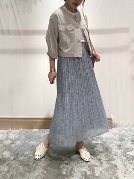 アコ@骨格ストレートさん（レディース・164cm）の春コーディネート