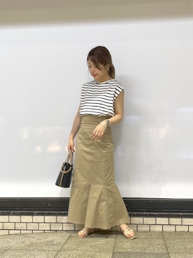 アコ@骨格ストレートさん(レディース・164cm)の春コーディネート