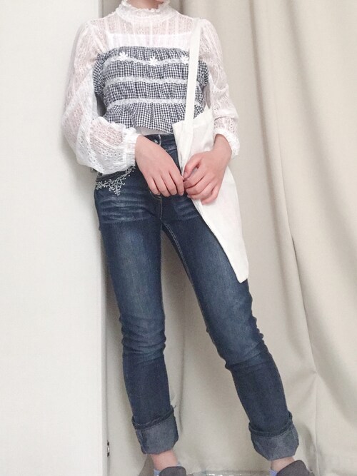 Miyu Spinnsのシャツ ブラウスを使ったコーディネート Wear