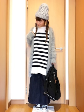 chimochiiさん（レディース・152cm）の冬コーディネート