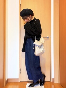 chimochiiさんの「靴下屋/大フィッシュネットロークルー（アミソックス）22～25cm」を使ったコーディネート
