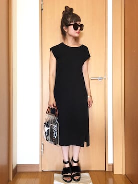 「FLAPPER（フラッパー）のアイテム（シューズ）」を使った、chimochiiさん（レディース・152cm）の夏コーディネート