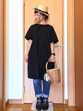 chimochiiさん（レディース・152cm）の夏コーディネート