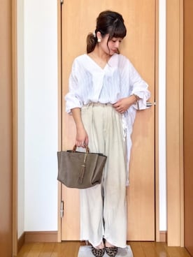 「lily of the valley（リリーオブザバレイ）のアイテム」を使った、chimochiiさん（レディース・152cm）の秋コーディネート