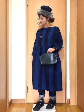 chimochiiさん（レディース・152cm）の秋コーディネート