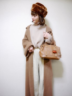 chimochiiさん（レディース・152cm）の冬コーディネート