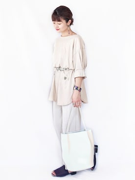 chimochiiさん（レディース・152cm）の夏コーディネート