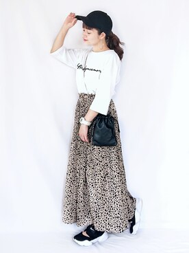 「Another Edition（アナザーエディション）のアイテム（アクセサリー）」を使った、chimochiiさん（レディース・152cm）の夏コーディネート