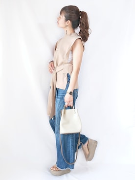 chimochiiさん（レディース・152cm）の夏コーディネート