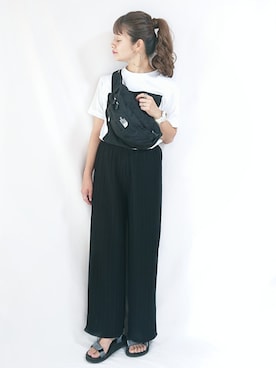 「Another Edition（アナザーエディション）のアイテム（アクセサリー）」を使った、chimochiiさん（レディース・152cm）の夏コーディネート