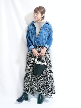 「Another Edition（アナザーエディション）のアイテム（アクセサリー）」を使った、chimochiiさん（レディース・152cm）の秋コーディネート
