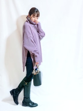 chimochiiさん（レディース・152cm）の秋コーディネート