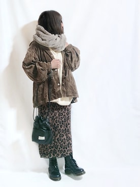 chimochiiさん（レディース・152cm）の冬コーディネート