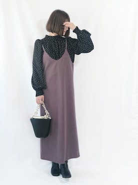 chimochiiさん（レディース・152cm）の冬コーディネート