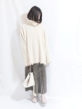 chimochiiさん（レディース・152cm）の冬コーディネート