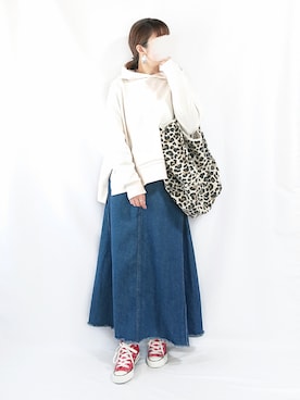 「GAS BIJOUX（ガスビジュー）のアイテム」を使った、chimochiiさん（レディース・152cm）の春コーディネート