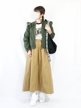 chimochiiさん（レディース・152cm）の春コーディネート