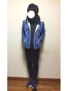 あしゅんさん（メンズ・172cm）の冬コーディネート