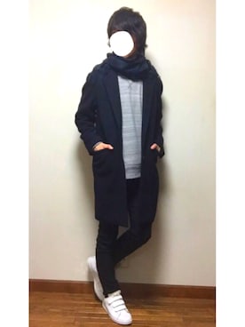あしゅんさん（メンズ・172cm）の冬コーディネート