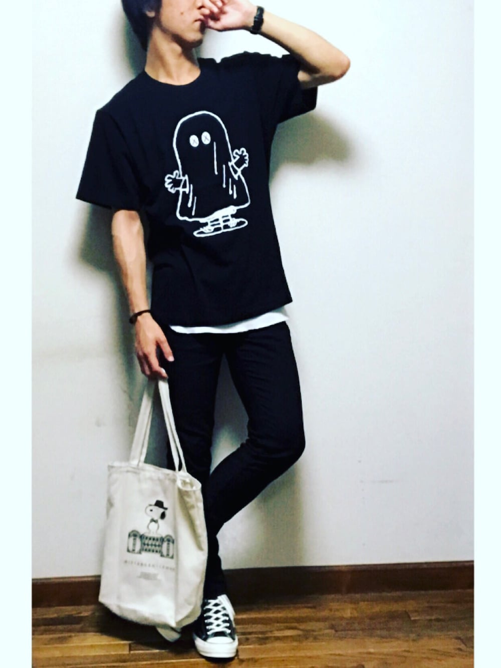 あしゅん｜のTシャツ/カットソーを使ったコーディネート