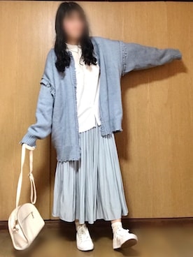 「マルチニット」｜美緒@さん（レディース・158cm）の春コーディネート