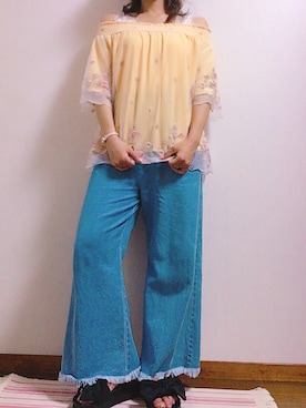 kana❤︎❤︎❤︎さん（レディース・155cm）の夏コーディネート