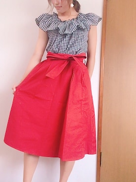 kana❤︎❤︎❤︎さん（レディース・155cm）の夏コーディネート