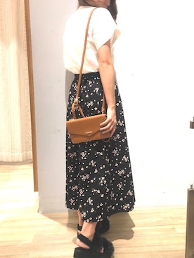 「ウォレットバッグ」｜kana❤︎❤︎❤︎さん（レディース・155cm）の夏コーディネート