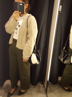 「URBAN RESEARCH（アーバンリサーチ）のアイテム（ピアス（両耳用））」を使った、midoさん（レディース・164cm）の秋コーディネート