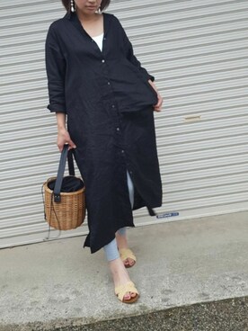 「Luz Llena (philter)（ラズレナ　フィルター）のアイテム」を使った、midoさん（レディース・164cm）の夏コーディネート