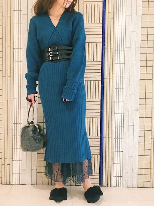 Nine Staff Nineのワンピースを使ったコーディネート Wear