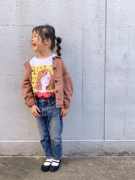 moayuaさん（キッズ・110cm）の春コーディネート