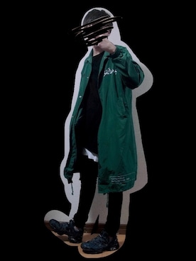 「UNDERCOVER（アンダーカバー）のアイテム（その他アウター）」を使った、KAZUONNUさん（メンズ・178cm）の冬コーディネート