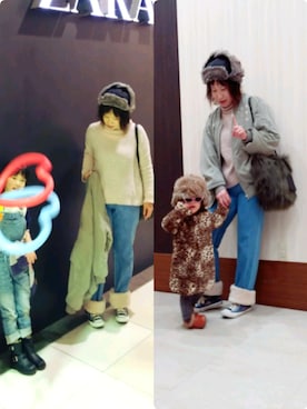 「SNIDEL（スナイデル）のアイテム（ブルゾン）」を使った、🌺はまゆう。さん（レディース・160cm）の冬コーディネート