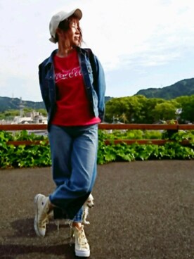 🌺はまゆう。さん（レディース・160cm）の夏コーディネート