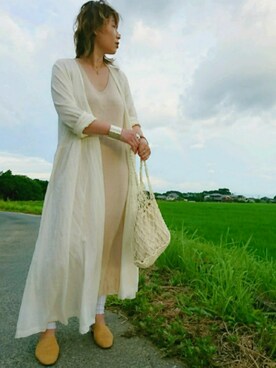 🌺はまゆう。さん（レディース・160cm）の夏コーディネート