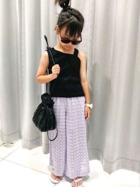「アイテム（バッグ）」を使った、こよいのコーディネートさん（キッズ・128cm・10代）の夏コーディネート