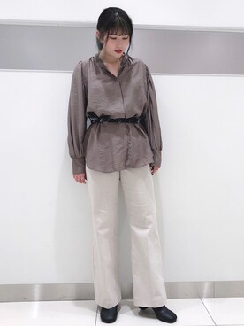 hikariさん（レディース・163cm）の秋コーディネート