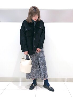 hikariさん（レディース・163cm）の冬コーディネート