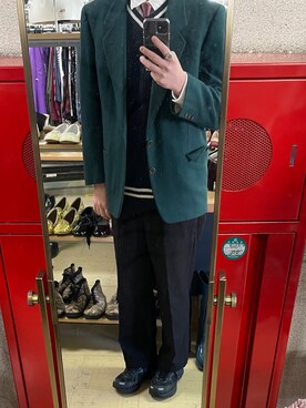 緑ジャケット のメンズ人気ファッションコーディネート Wear