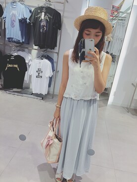 MAYURiさん（レディース・154cm）の夏コーディネート