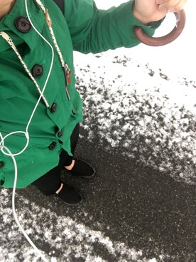 「CABANE de ZUCCa（カバンドズッカ）のアイテム（スラックス）」を使った、すーさんさん（メンズ・168cm）の冬コーディネート