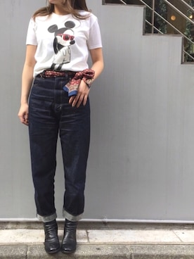 「ミッキー」｜Ito Tomomiさん（レディース・160cm）の春コーディネート