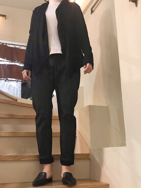 「bajra（バジュラ）のアイテム」を使った、Ito Tomomiさん（レディース・160cm）の春コーディネート