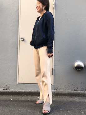 「LD TUTTLE（エルディータートル）のアイテム」を使った、Ito Tomomiさん（レディース・160cm）の春コーディネート